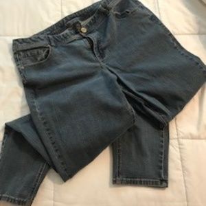 Lane Bryant skinny jeans size 20 dark wash